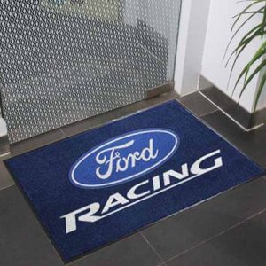 4S car shop give away gift personalized entrance carpet mat with printed logo
