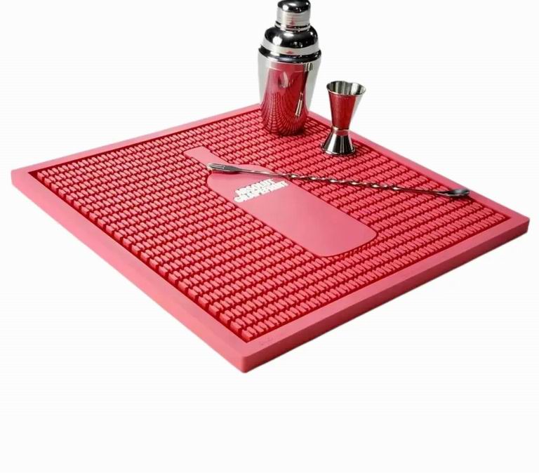 Rubber Service Bar Mat PVC Pad Anti-slip Drip Mats Cocktail