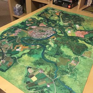Customized gaming mats for wargames and tabletop gaming mat