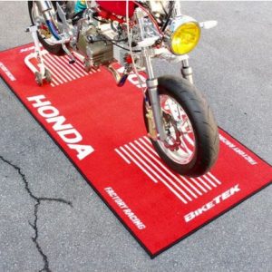 22 Years China Factory Fim Approved Fuel And Oil Resistant Best Honda Bike Mat Motorcycle Garage Mat