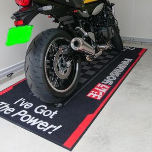 Fuel, Gas And Oil Resistant Liquid-Proof OEM Yoshimura Racing Mat Custom Motorcycle Garage Mats