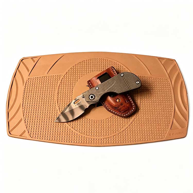 Custom PVC Workbench Mat – Heavy-Duty Utility Mat for Knife & Gun Repair, Garage Workshop & Tool Box Protection