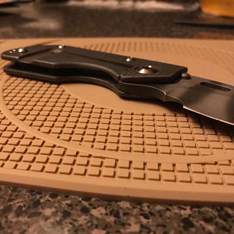 Custom PVC Workbench Mat – Heavy-Duty Utility Mat for Knife & Gun Repair, Garage Workshop & Tool Box Protection