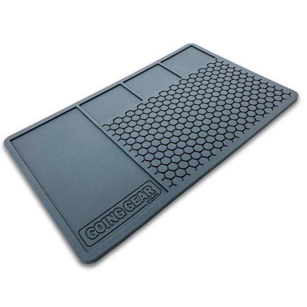 Heavy Duty & Anti-slip Custom Knife Cleaning & Repair Tool Rubber Utility Pit Mat Logo Maintenance Workbench Mat