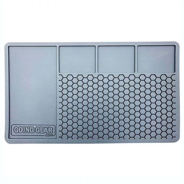 Heavy Duty Going Gear Custom Knife Cleaning & Repair Tool Rubber Utility Pit Mat Logo Maintenance Workbench Mat