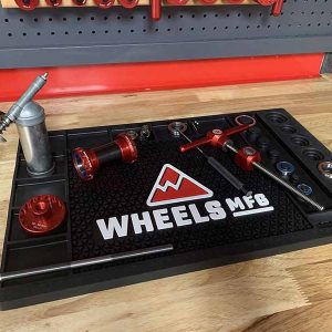 Wheels MFG Bicycles Components Branded Craftsman Tool Box Top Overhaul Mechanics Mat Bench Rubber Work Mat