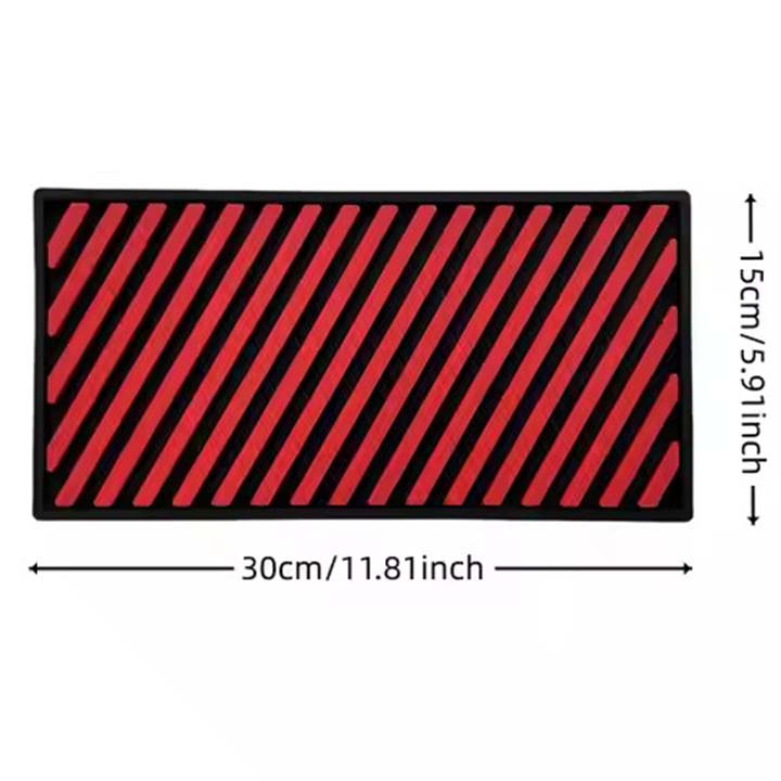 Barware Custom Counter Top Rubber Service Beer Runners PVC Pub Spill Cocktail Wine Beer Mats Bartender Cool Bar Mats