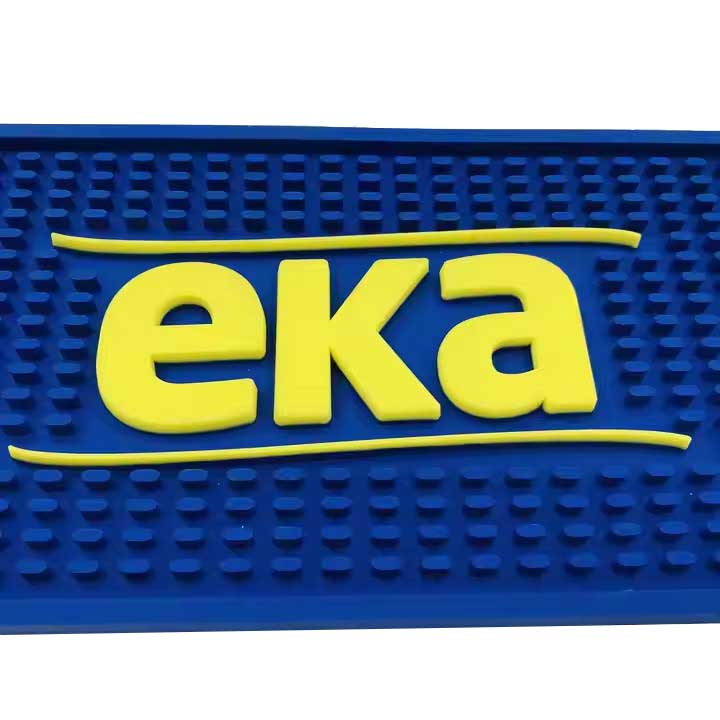 Cerveja Eka Custom Pub Counter Top Bar Runner Bartender PVC Barmat Cocktail Rubber Beer Drip Mats For Glasses