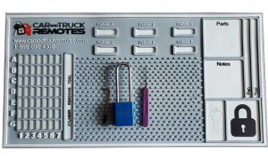 China Factory Non Skid Custom Logo Workbench Utility Mat Locksmiths Rubber Work Table Pad Ultimate Lock Pinning Mat