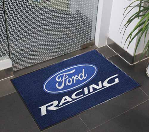 4S car shop give away gift personalized entrance carpet mat with printed logo