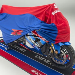 Svemo Approved Fuel, Gas And Oil Resistant Custom Suzuki Bike Mat Motorbike Carpet Motorcycle Mat