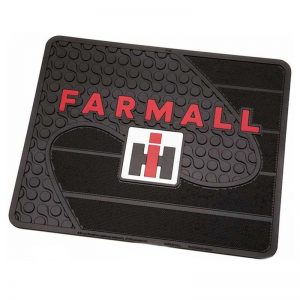 IH International Harvester Farmall Custom Heavy Duty Rubber Floor Mat Work Pit Mat Car Truck SUV Rear Seat Utility Mat