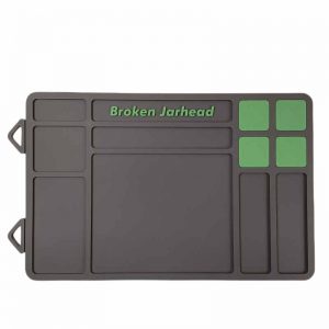 Broken Jarhead Custom Logo Gunsmith Tools Oil Resistant Airsoft Magnetic Rubber Repair Utility Mat Pistol Gun Cleaning Mat