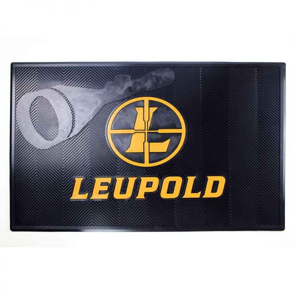 Leupold Custom Logo Printed Carpet Floor Mat PVC Rubber Area Rug Outdoor Indoor Business Commercial Entrance Mat