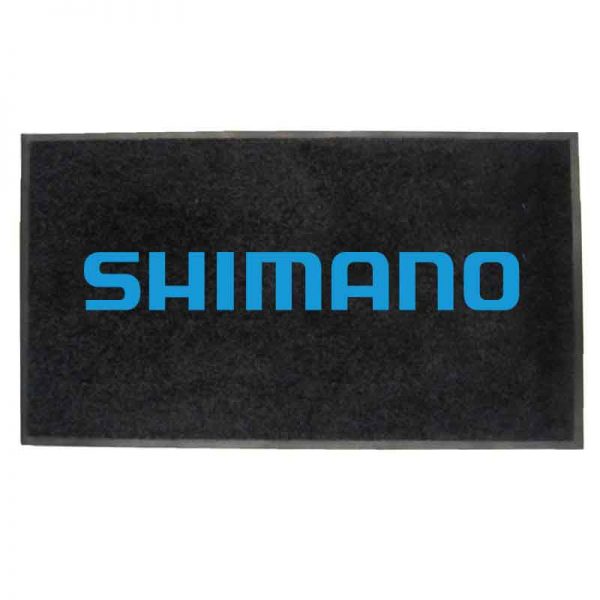 Shimano Bike Business Promotional POS Rubber Entrance Carpet Door Mat Personalised Company Floor Mat With Logo