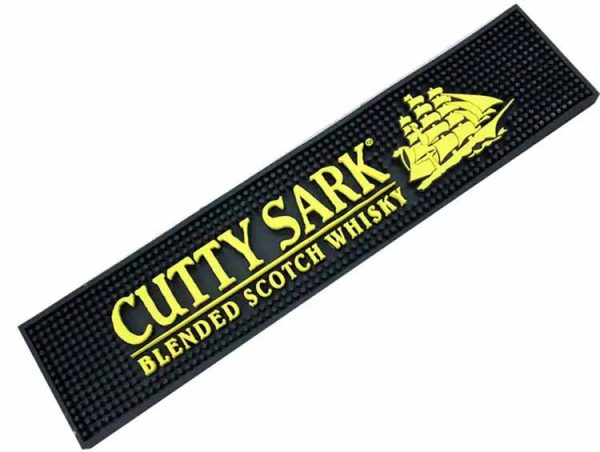 Personalised Counter Top Rubber Bar Spill Rail Mats Pub Bartender PVC Drink Service Mat Whiskey Collectable Beer Mats