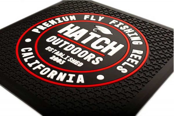 Premium Fly Fishing Reel Tools Hatch Outdoors Custom Maintenance Tool Mat Workbench Repair Pad Rubber Work Mat