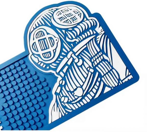 61 Deep Pale Ale Beer Custom Cocktail Bar Runner Mat Bartender Whiskey PVC Spill Drip Mat Pub Funny Bar Mats
