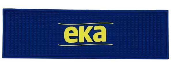 Cerveja Eka Custom Pub Counter Top Bar Runner Bartender PVC Barmat Cocktail Rubber Beer Drip Mats For Glasses