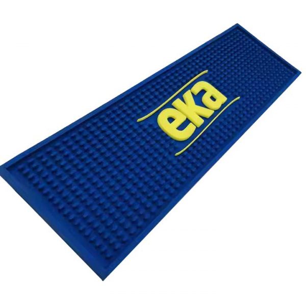 Cerveja Eka Custom Pub Counter Top Bar Runner Bartender PVC Barmat Cocktail Rubber Beer Drip Mats For Glasses