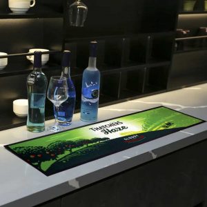 Thatchers Haze Cider Custom Printing Nitrile Rubber Bartender Beer Mat Water-absorbent Felt Top Pub Home Bar Mat