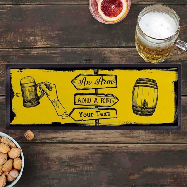 Water-absorbent Felt Top Pub Mats Heat Transfer Polyester Bar Mat Vintage NBR Nitrile Rubber Beer Mats For Home Bar