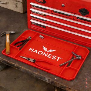 Custom Logo Flexible Tool Plate, Anti Static Tool Mat Holder, Workstation Tool Box Organizer, Silicone Rubber Utility Tray